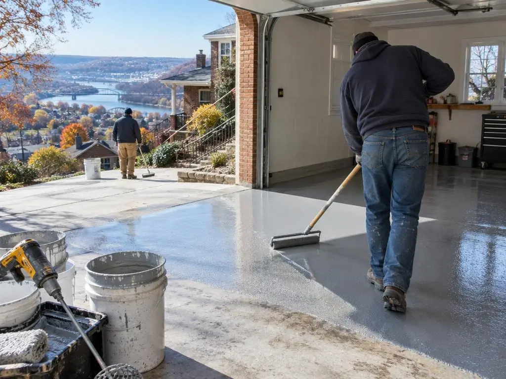 Garage Floor Coatings in Pittsburgh, PA