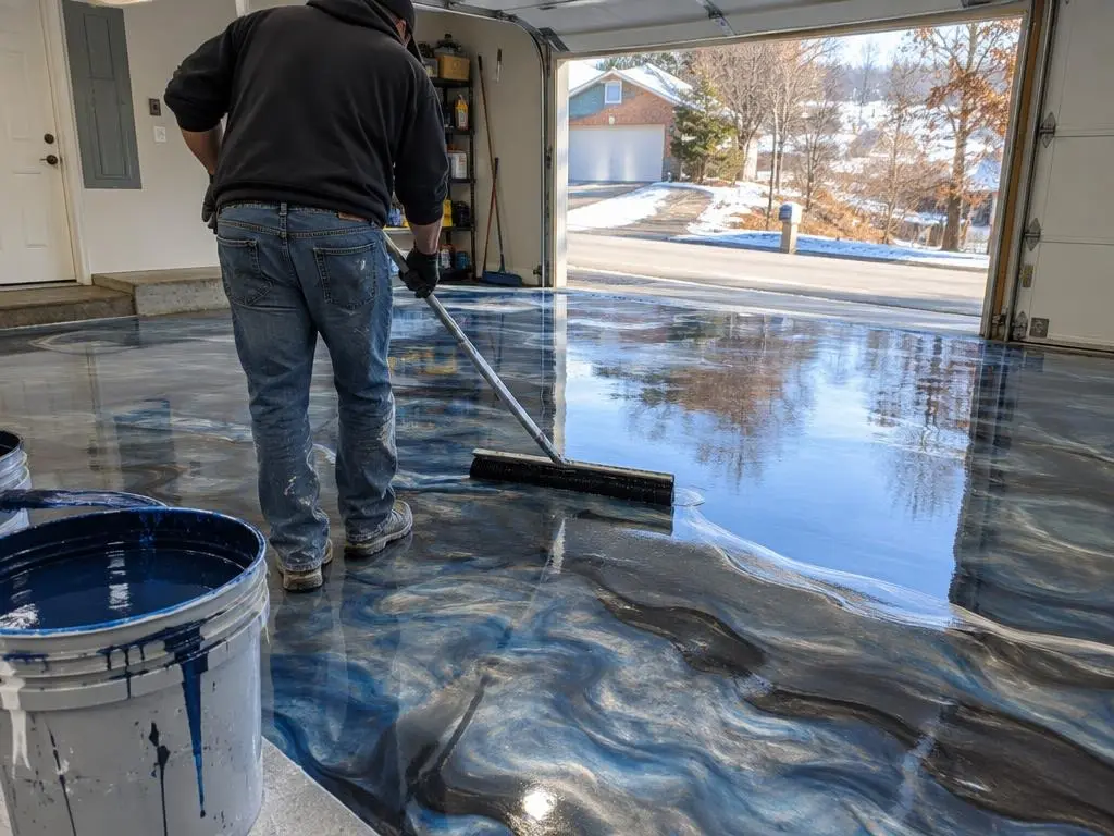Metallic Epoxy Flooring in Pittsburgh, PA