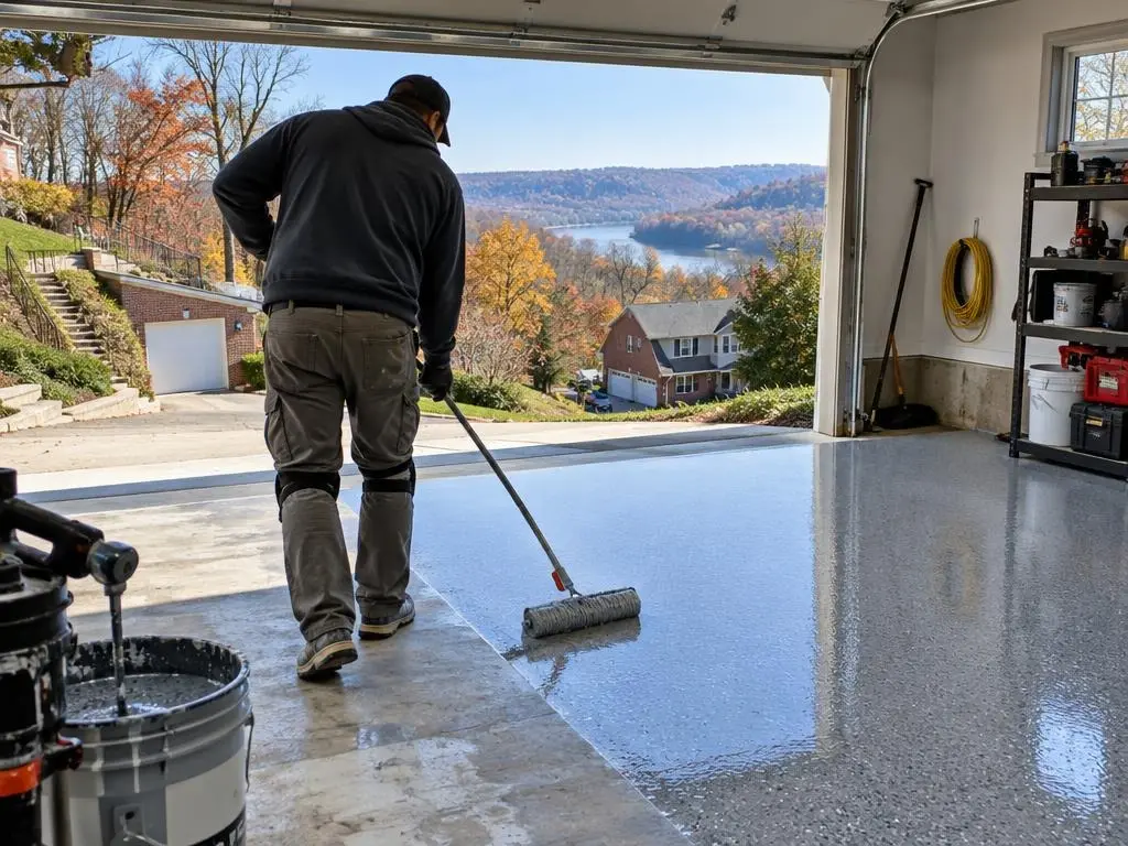 Polyaspartic Floor Coatings in Pittsburgh, PA